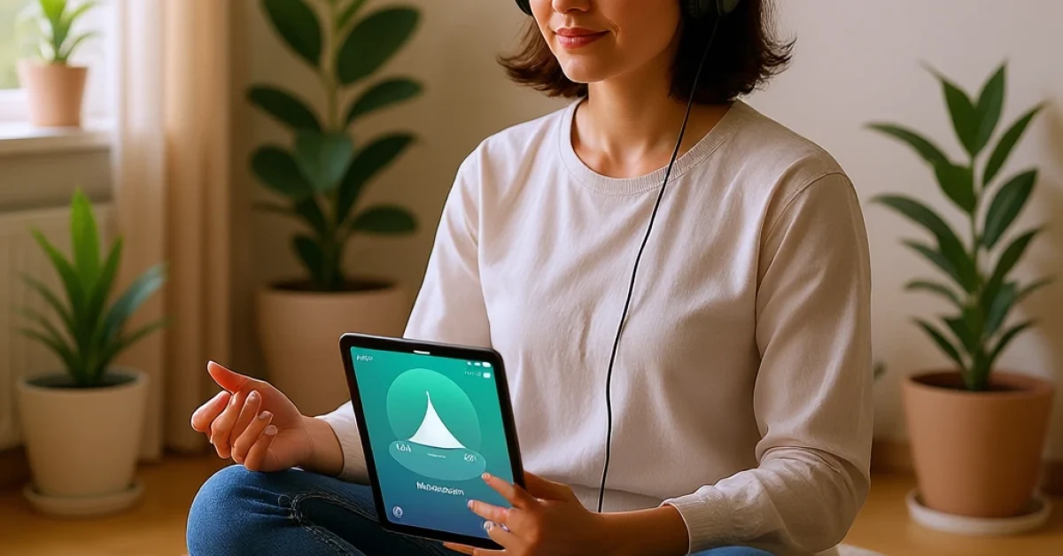 AI-guided meditation